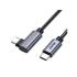 Kabel USB-C -> USB-C kątowy 5,0m PD 100W Unitek C14123BK-5M